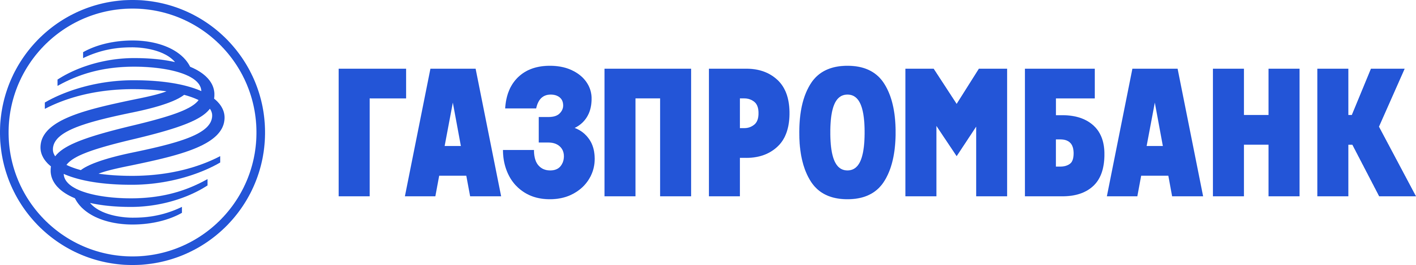 Логотип Газпромбанк